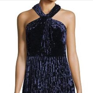 Kobi Halperin Navy formal Dress